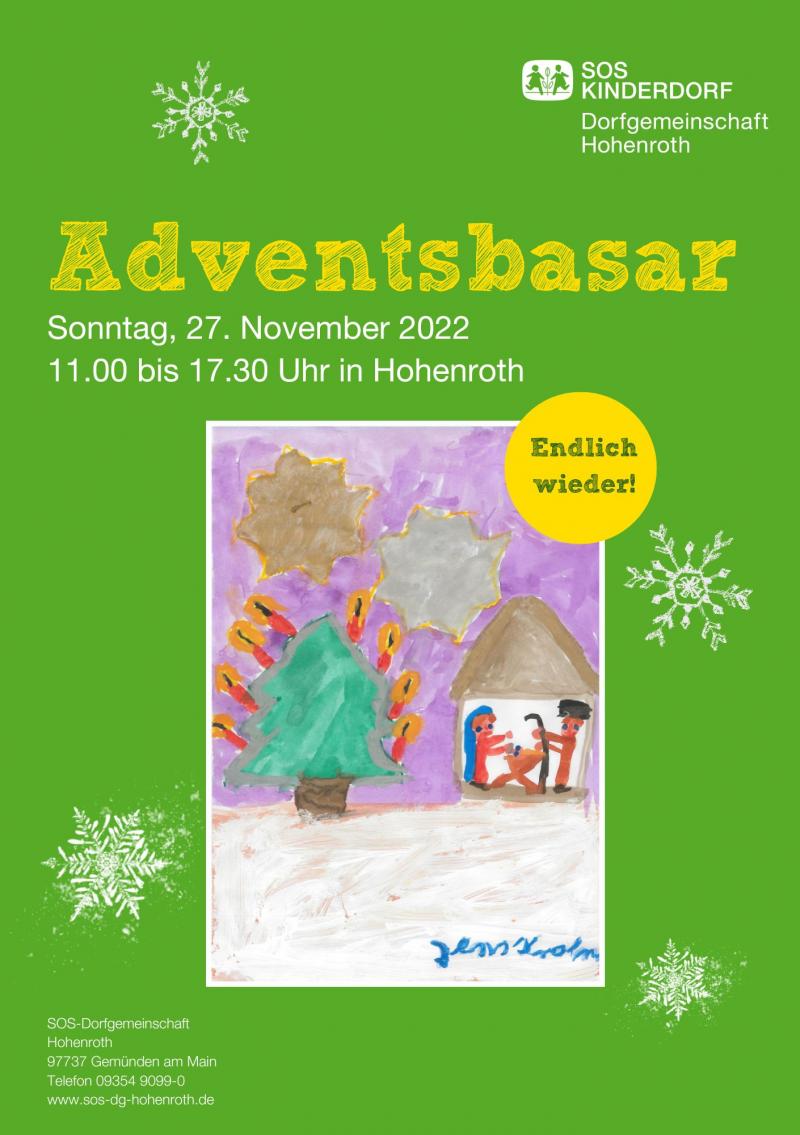 Flyer Adventsbasar