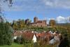 Burg mit Innenstadt von Rieneck