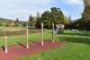 Kletterstangen vom Spielplatz am Parksee