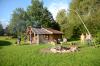 Hütte und Grillplatz am Parksee Spielplatz 